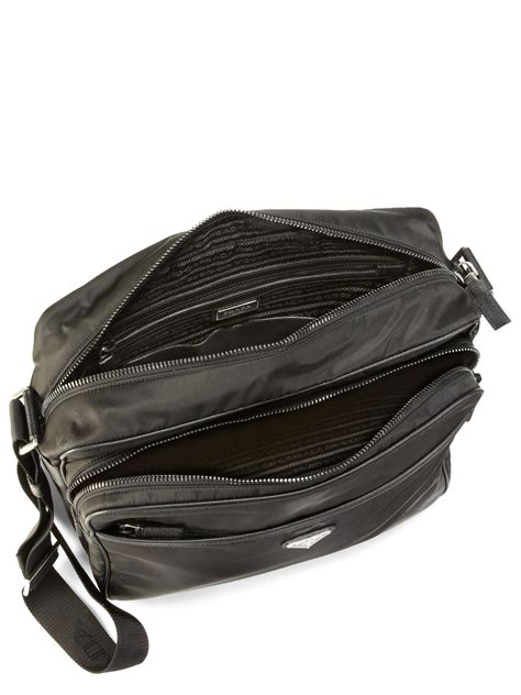 mens prada nylon crossbody bag|Prada nylon tote bag price.